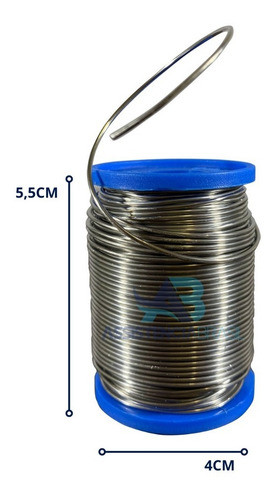 Solda Estanho 1mm 60x40 (snxpb) C/ Fluxo Rolo 250g - Cobix 1