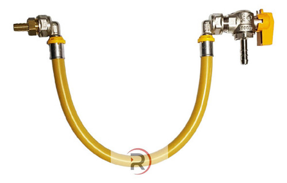 Kit 7 Metros Tubo Pex 16mm P/ Gás + Cotovelos + Reg + Adap 1 Kit 7 Metros Tubo Pex 16mm P/ Gás + Cotovelos + Reg + Adap 1