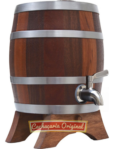 Barril, Corote Vertical Bálsamo 1l Torneira Luxo Aço Inox 1 Barril, Corote Vertical Bálsamo 1l Torneira Luxo Aço Inox 1