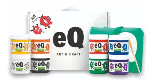 Kit Artístico Eq Art & Craft Set De Temperas Unico Maletin 0 Kit Artístico Eq Art & Craft Set De Temperas Unico Maletin 0