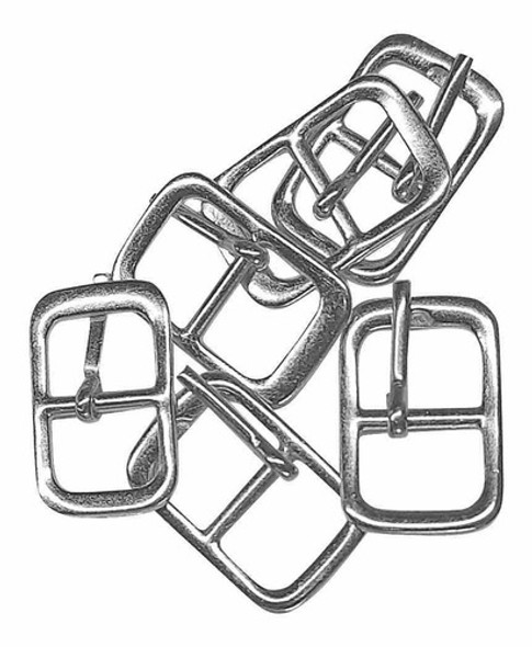 100 Unidades Fivela Niquel 8mm Para Sandálias Mochilas 1116 1