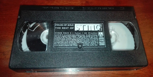 Sting - The Best Of 1984-1994 -vhs Original Usa 1