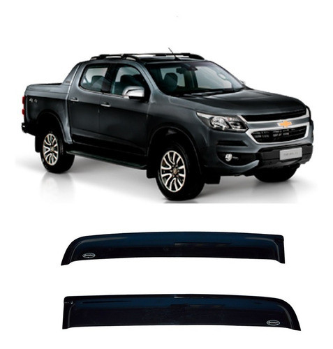 Deflector Ventanilla Trasero Chevrolet S10 2013 A 2021  X2 0