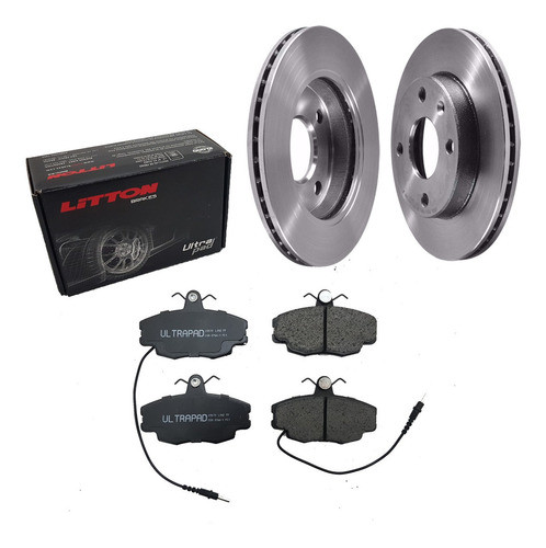 Kit Discos Y Pastillas Renault Megane 1996-2003 1.9td Delant 0