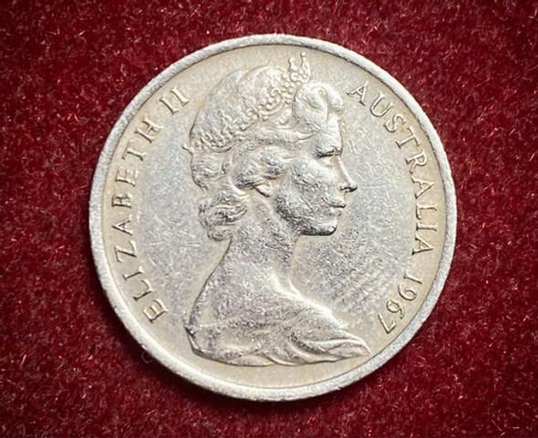 Moneda 5 Centavos Australia 1967 Km 64 Elizabeth 2 0