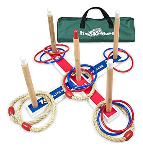 Juego De Lanzamiento De Anillas Elite Para Niños 0