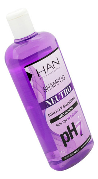 Han Shampoo Neutro Brillo Y Suavidad Ph7 Limpieza Local 1