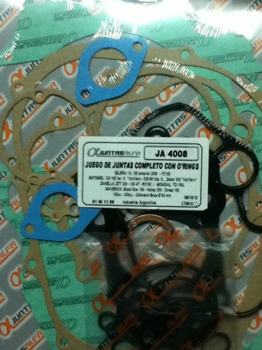 Juego De Juntas Completo Con Oring Zanella Sexy Due Hj 110 0