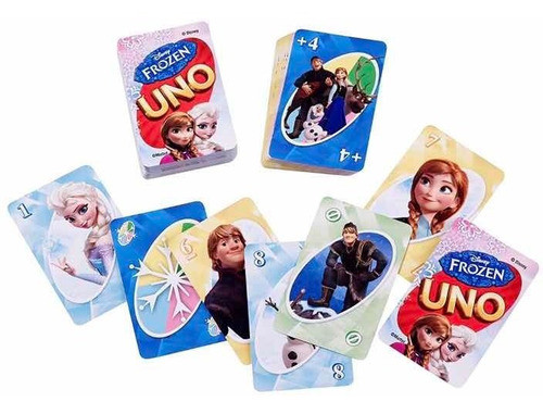 Juego uno- Frozen 1  : Mattel Games. Original 1