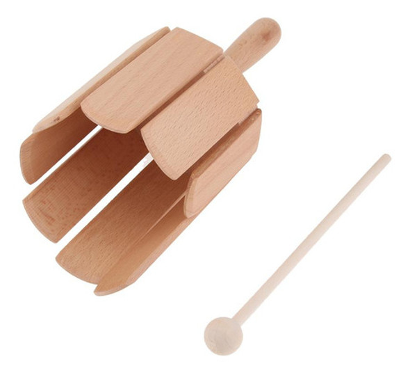 Instrumento De Percussão De Tambor De Madeira Clássico 1