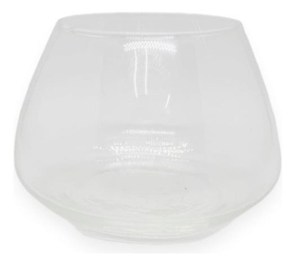 Recipiente Portavela Vidrio Bombe Vela Soja 0