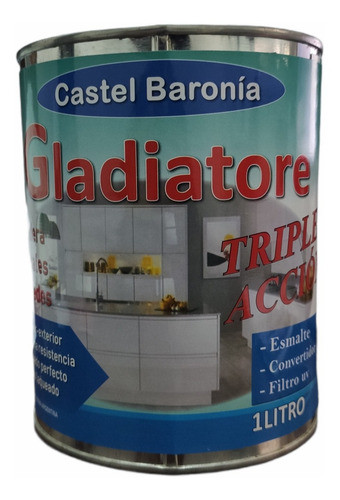 Esmalte Sintetico 3 En 1 Convertidor Antioxido Blanco X 4 0