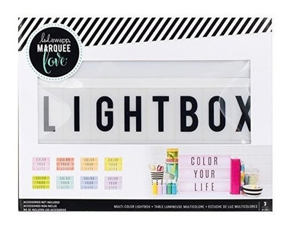 Caja De Luz Multicolor Heidi Swapp 0