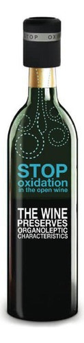 Tampa Salva Vinho Pulltex Antiox Preta 1