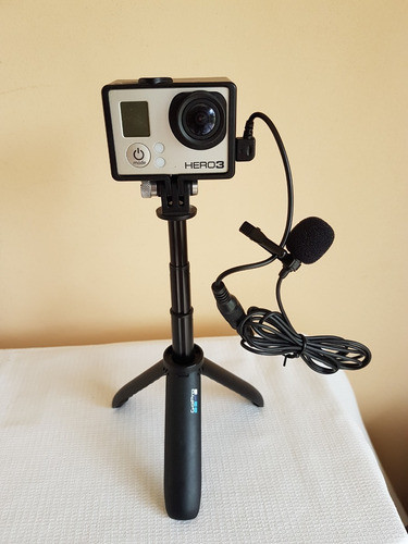 Accesorio Micrófono Gopro Hero 3 Y 4 (incluye Adaptador) 1