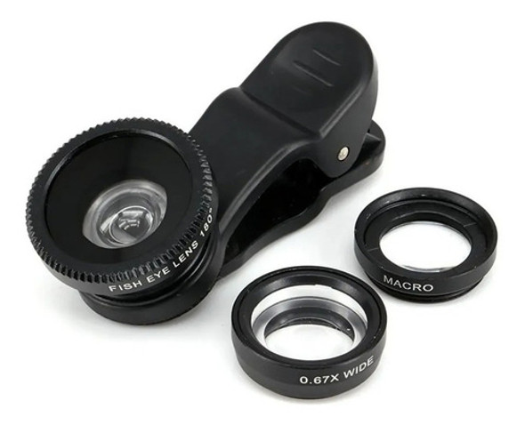 Lente Selfie Gran Angular Semi Ojo Pez Todos Los Celulares 0