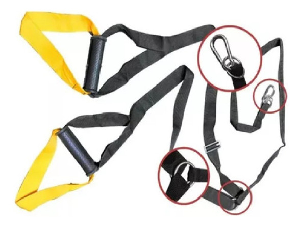 Banda Suspension Fitness Entrenamiento Crossfit Funcional X5 1 Banda Suspension Fitness Entrenamiento Crossfit Funcional X5 1