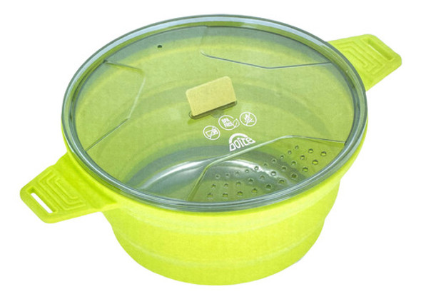 Olla De Silicona Plegable De 2,5l Para Camping Doite 0