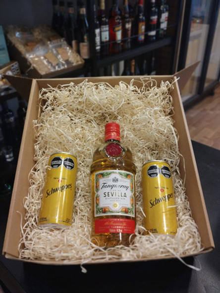 Tanqueray Sevilla + 2 Botanicas +2 Tonic + Caja Regalo - Zb 1