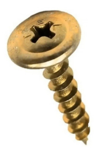 Tornillo Para Madera Tel Wafer 4.5mm X 50mm X 200 Unidades 0