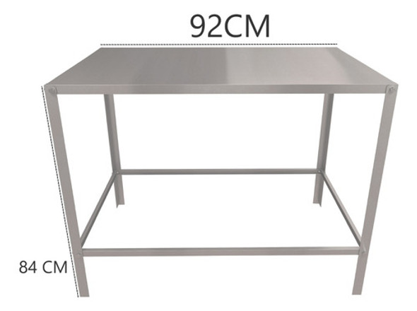 Mesa 100% Inox Auxiliar Odontológica Resistente 1 Mesa 100% Inox Auxiliar Odontológica Resistente 1