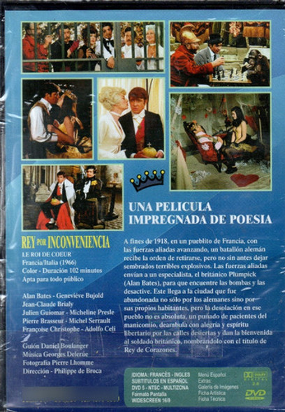 Rey Por Inconveniencia - Dvd Nuevo Original Cerrado - Mcbmi 1