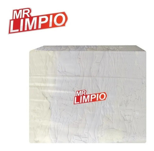 Mr. Limpio - Trapo Blanco Algodón Pqte. De 10 Kilos 1