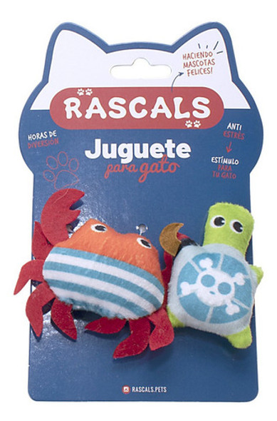 Juguetes Para Gatos Rascals Set X2 Mediano 0