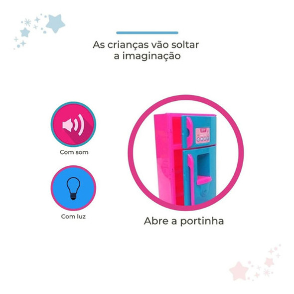Lechef Duplex Acessórios Geladeira Abre Porta Luz E Som 1