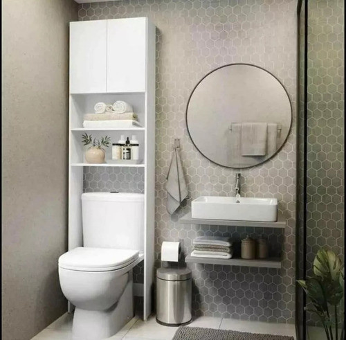 Mueble Sobre Inodoro Baño Organizador 1
