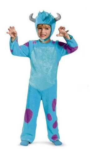 Disney Pixar Monsters University Sulley Toddler Traje Clasic 0