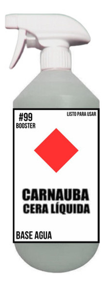 Carnauba Quick Wax 1 L Rapida Para Autos 0