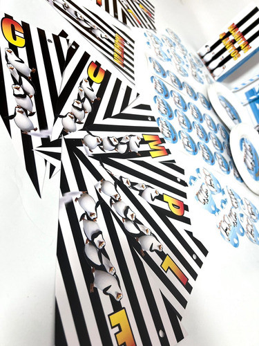 Cotillón Infantil Personalizado X 20 Pingüinos De Madagascar 1