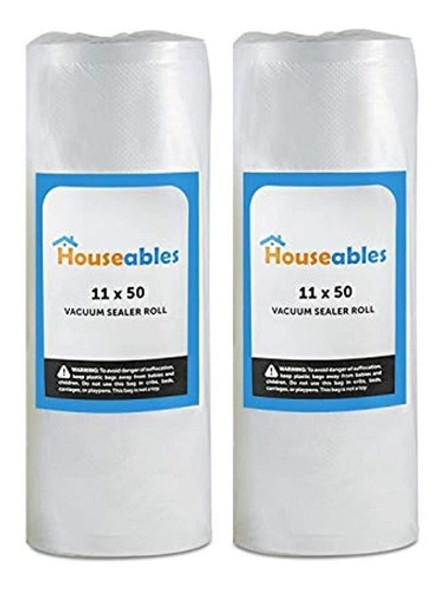 Houseables Rollos Selladores Al Vacio, Bolsas Sous Vide, Gr 0