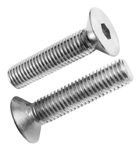 Parafuso Allen Inox M4 X 25mm Cabeça Chata Ma - 20 Peças 1