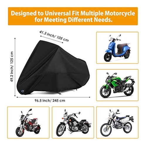Funda Universal Para Motocicleta Para Todas Las 1