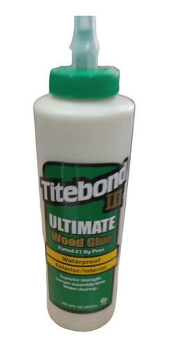 Cola Titebond Iii Verde Carpintero Made In Usa 16oz 0