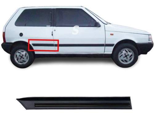 Bagueta Guardabarro Trasero Derecho Fiat Uno 3p Scr 92/01 0