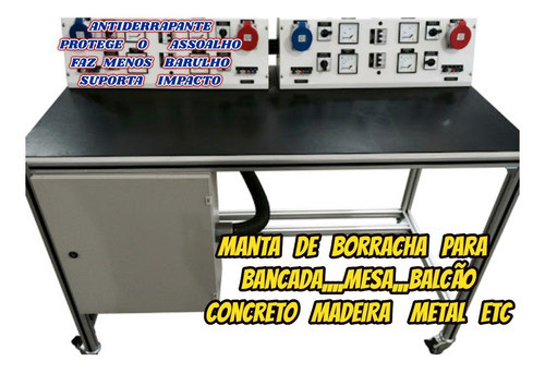 Passadeira  De Borracha 2mm Para Uso Geral 5.00x40cm 1