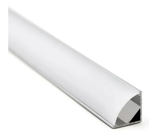 Perfil Aluminio Esquinero Para Tira Led 2m Etheos Superficie 0