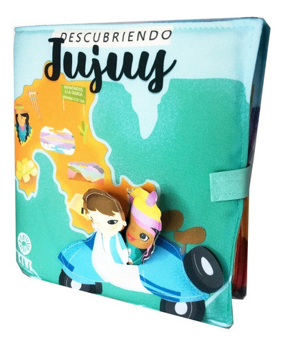 Libro Sensorial Kiwi Descubriendo Jujuy Incluye Muñequitos 0