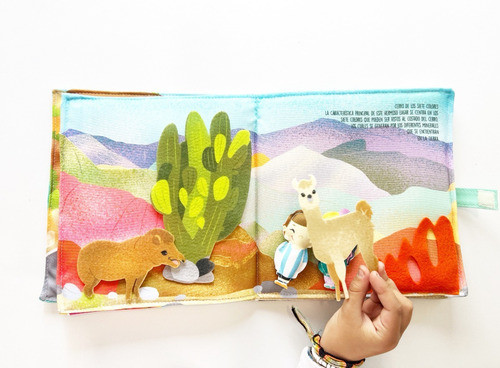 Libro Sensorial Kiwi Descubriendo Jujuy Incluye Muñequitos 1