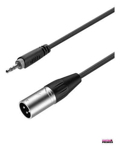 Cable Roxtone Sacc425l1,5 Mini Plug Stereo A Xlr 1,5 Metros 1