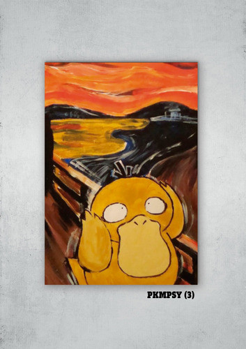 Cuadros Poster Pokemon Psyduck 20x29 (psy 3) 1