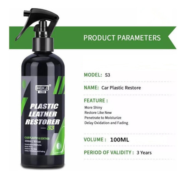 S Leather Restorer | Recondicionamento De Couro Plástico Rev 1