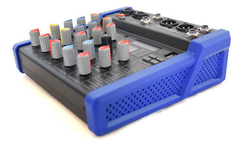 Consola Mixer Mx4 De Cuatro Canales Con 99 Efectos 1