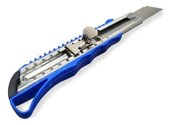 Kit Estilete Metal Profissional C/5 Laminas Extras Navy 0