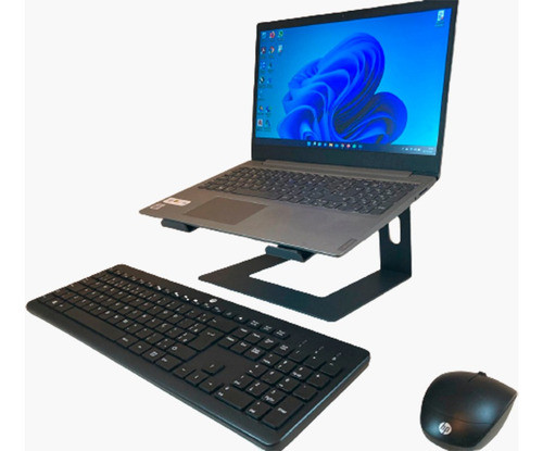 Suporte Para Notebook E Macbook Elevado Base Dj Preto Fixo 1