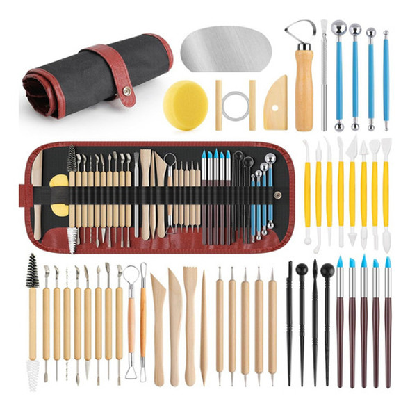 Ferramentas De Cerâmica Para Esculpir, Kit De Ferramentas De 0 Ferramentas De Cerâmica Para Esculpir, Kit De Ferramentas De 0