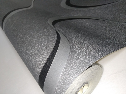Empapelado Papel Muresco Vinilico Gris Lounge 74533 1